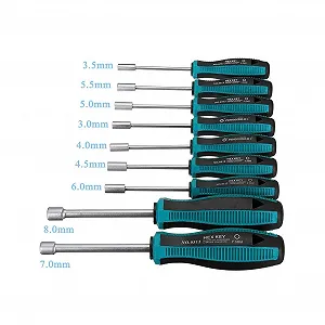 Викрутка-торцевий ключ Meichoon DF07 5-11 мм 7 предметів synthetic.ua - Фото 1