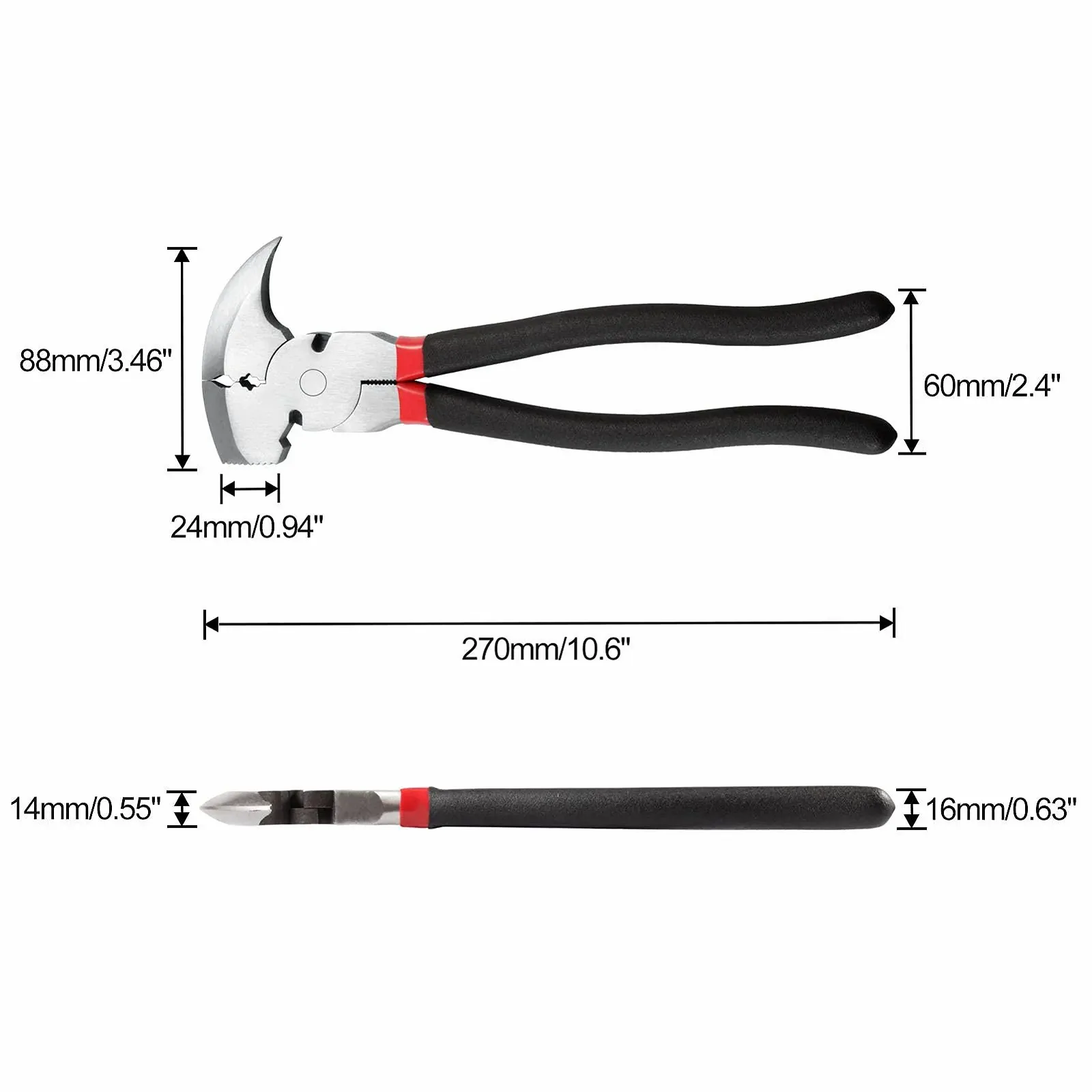 Плоскогубцы для забора SPEEDWOX 26,7 см Многофункциональные, фото №7