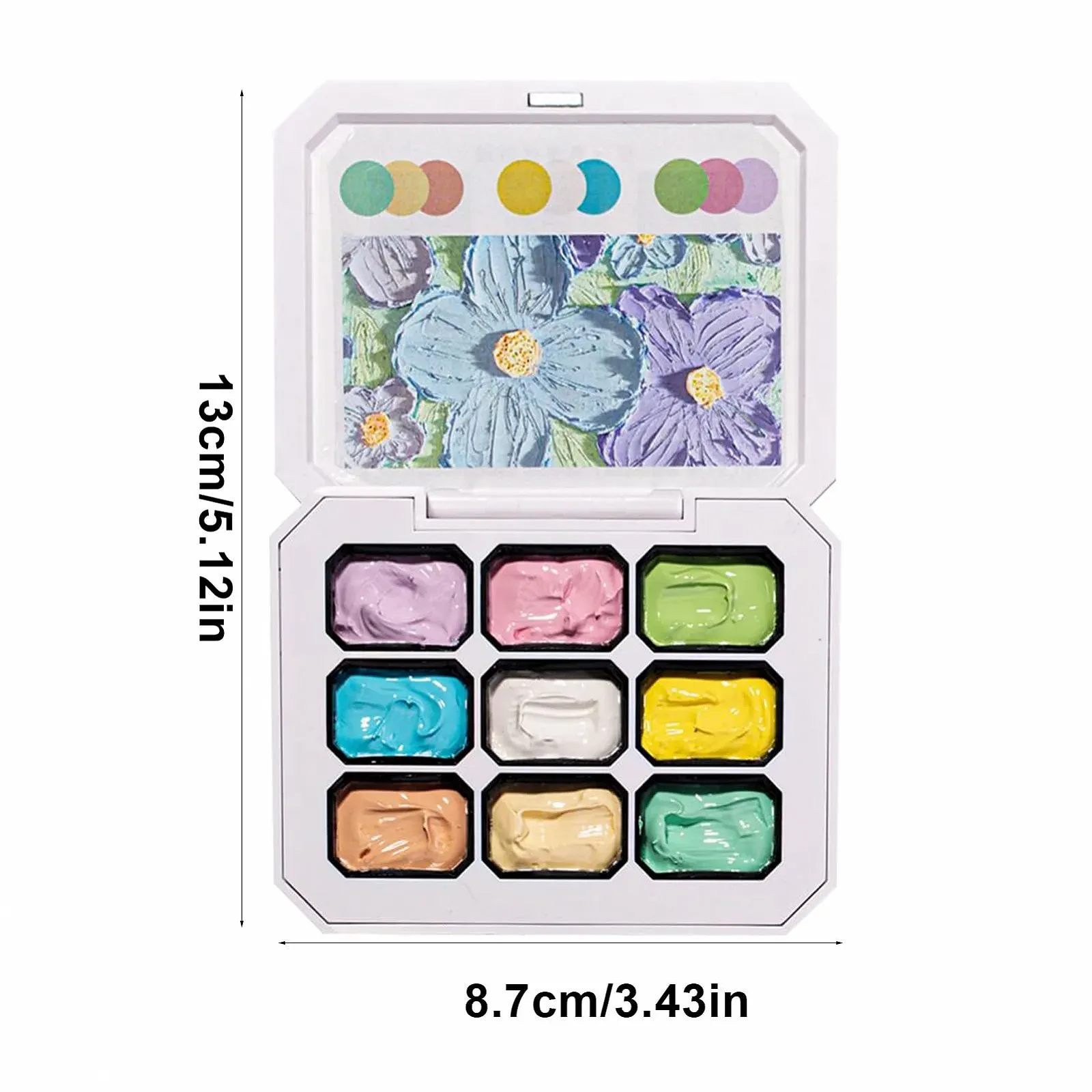 Гель Mal Набор из 9 цветов Radiant для моделирования, рисования, маникюра, фото №6 Гель Mal Набор из 9 цветов Radiant для моделирования, рисования, маникюра, фото №6