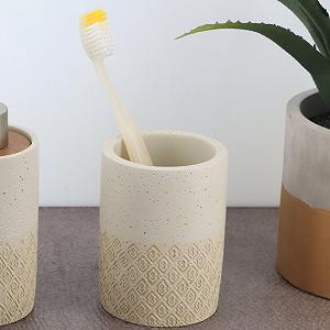 Кружка Tendance Grave Natural Бежевый synthetic.ua - Фото 1