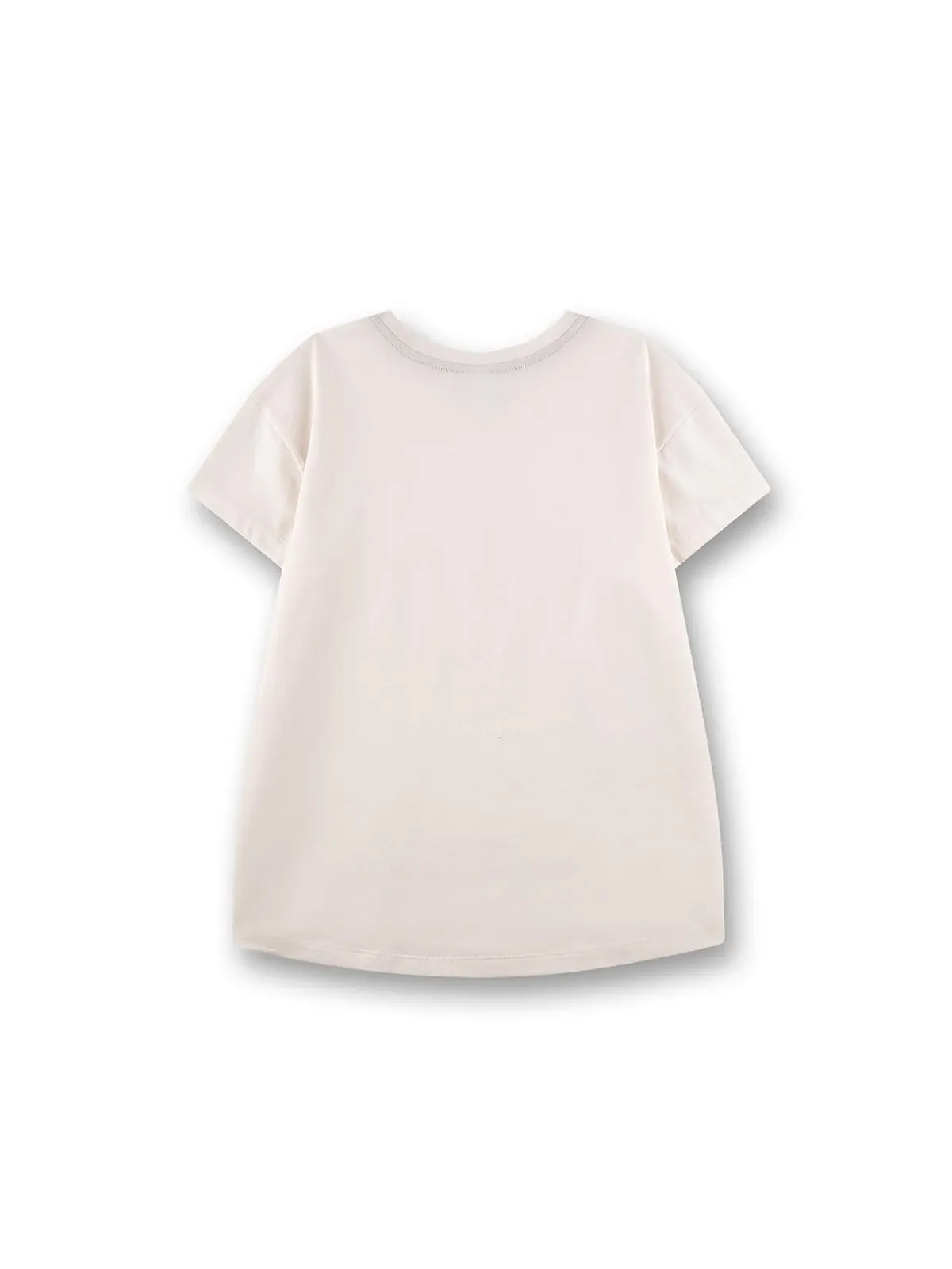 Сорочка для сну Sanetta для дівчинки з короткими рукавами бежева, фото №2 Сорочка для сну Sanetta для дівчинки з короткими рукавами бежева, фото №2