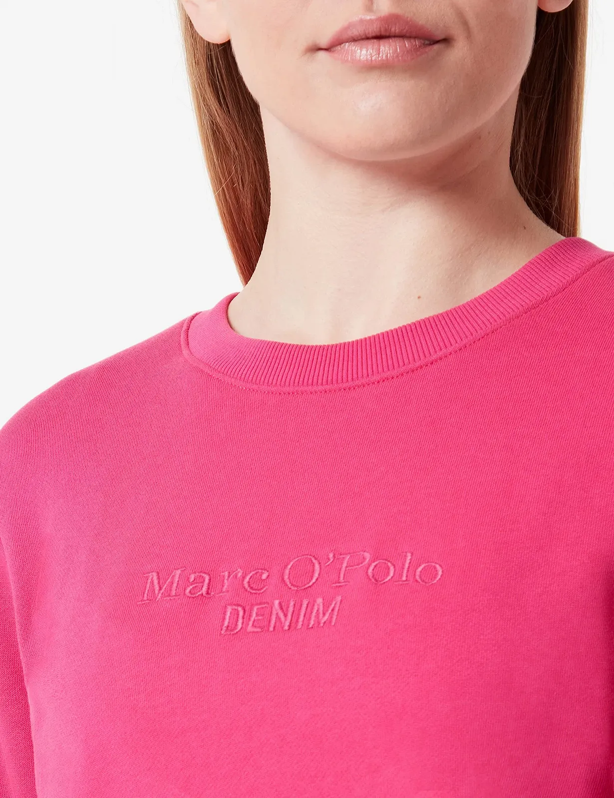 Світшот Marc O'Polo Denim Basic Fit з круглим вирізом, фото №3