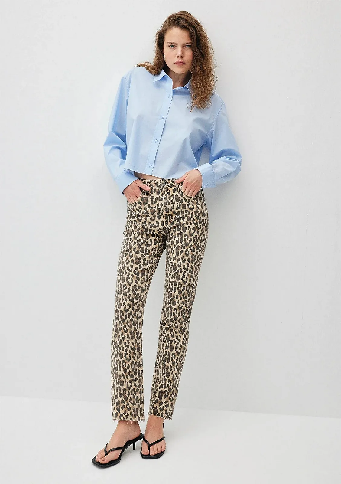 Женские леопардовые джинсы MAVI ADRIANA Grey Leo - 32, фото №1 Женские леопардовые джинсы MAVI ADRIANA Grey Leo - 32, фото №1