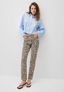 Жіночі леопардові джинси MAVI ADRIANA Grey Leo - 29 - Фото 1