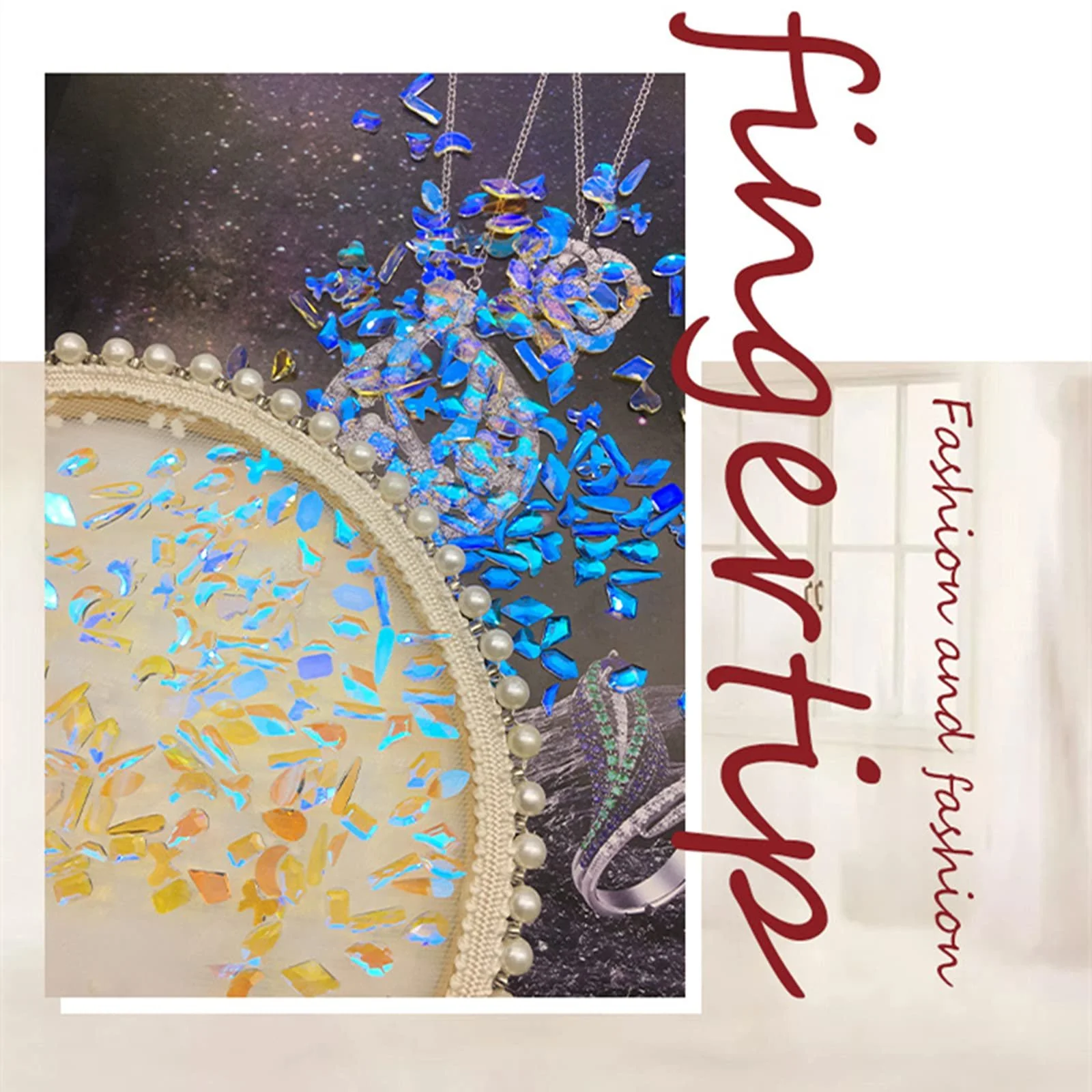 Стрази для нігтів Kristall Multi Shapes, 2 коробки, фото №5 Стрази для нігтів Kristall Multi Shapes, 2 коробки, фото №5