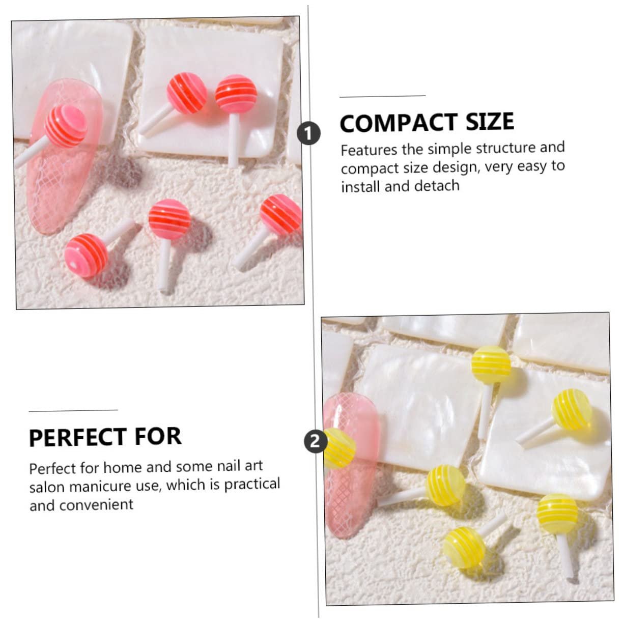 Украшения для ногтей из смолы Beavorty 50 шт. Разноцветные украшения для ногтей DIY, мультяшные маникюрные украшения для женщин и девушек, фото №3