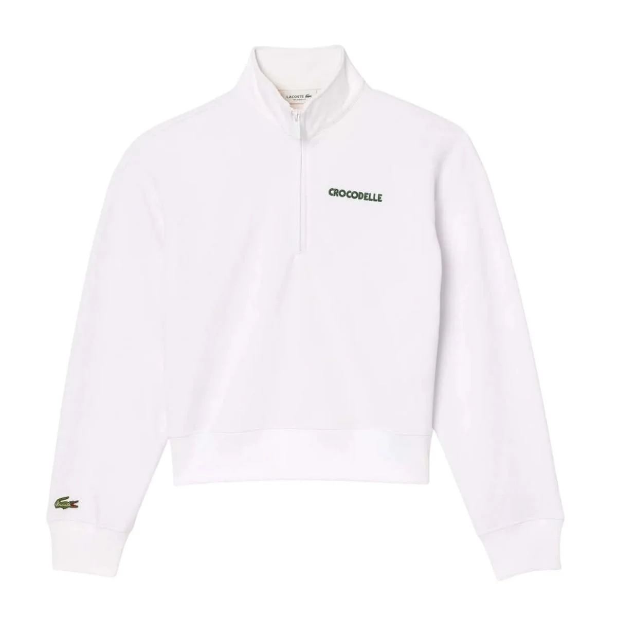 Жіноча кофта Lacoste Loose Fit з блискавкою 1/4, фото №1