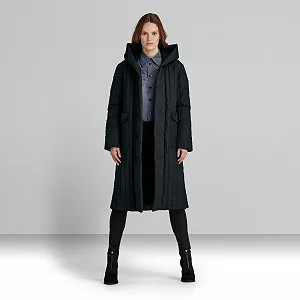 Женская куртка G‑Star Long Puffer Vertical Quilted Jacket - L - Фото 1