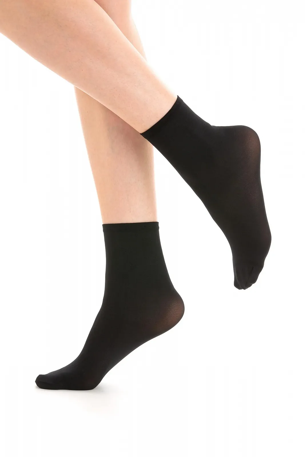 Носки Gi&Gi Средней Длины 6 пар 60 Den Фиолетовые и Черные из Микрофибры, фото №3