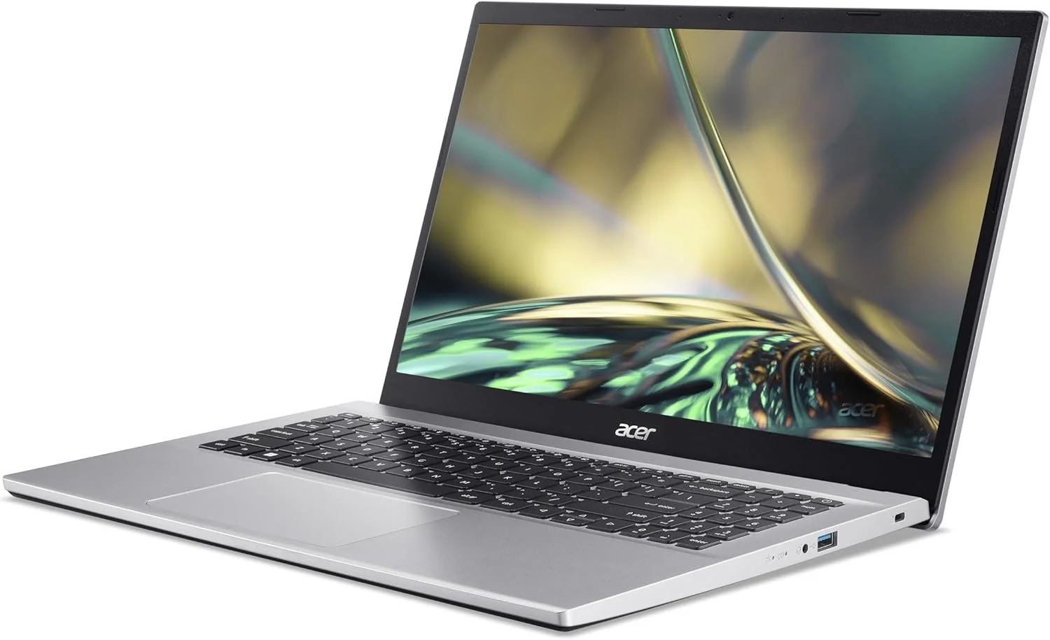 Ноутбук 15.6" Acer Aspire 3 (A315-59-37N8) Intel Core i3-1215U RAM 8GB SSD 512GB Windows 11 Pure Silver (UKR), фото №4 Ноутбук 15.6" Acer Aspire 3 (A315-59-37N8) Intel Core i3-1215U RAM 8GB SSD 512GB Windows 11 Pure Silver (UKR), фото №4