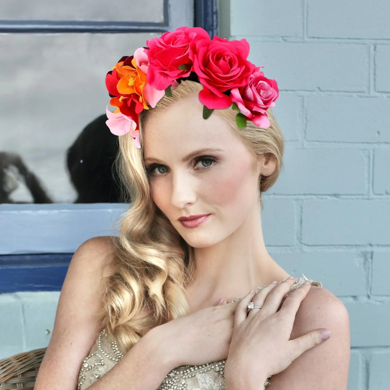 Обруч Didiseaon Квіти Dirndl: Аксесуари для волосся, фото №7 Обруч Didiseaon Квіти Dirndl: Аксесуари для волосся, фото №7