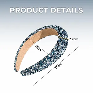 Обруч жіночий Блискучий Стрази synthetic.ua - Фото 1