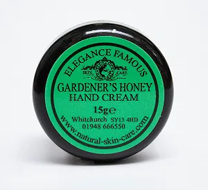 Купить Крем для рук Elegance Natural Skin Care Famous Gardener's Honey 15 г - Фото 1 Крем для рук Elegance Natural Skin Care Famous Gardener's Honey 15 г - Фото 1