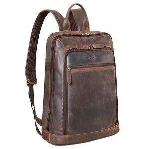 Купить Рюкзак для ноутбука STILORD Watson 15.6 Inch XL Genuine Leather Vintage Zamora - Brown - Фото 1 Рюкзак для ноутбука STILORD Watson 15.6 Inch XL Genuine Leather Vintage Zamora - Brown - Фото 1