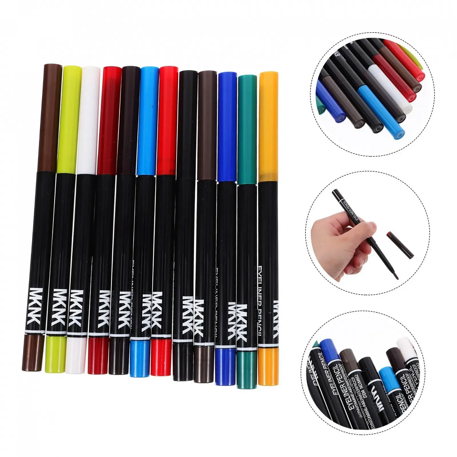 Олівець для очей DOITOOL Дерев'яний стрижень, фото №3 Олівець для очей DOITOOL Дерев'яний стрижень, фото №3