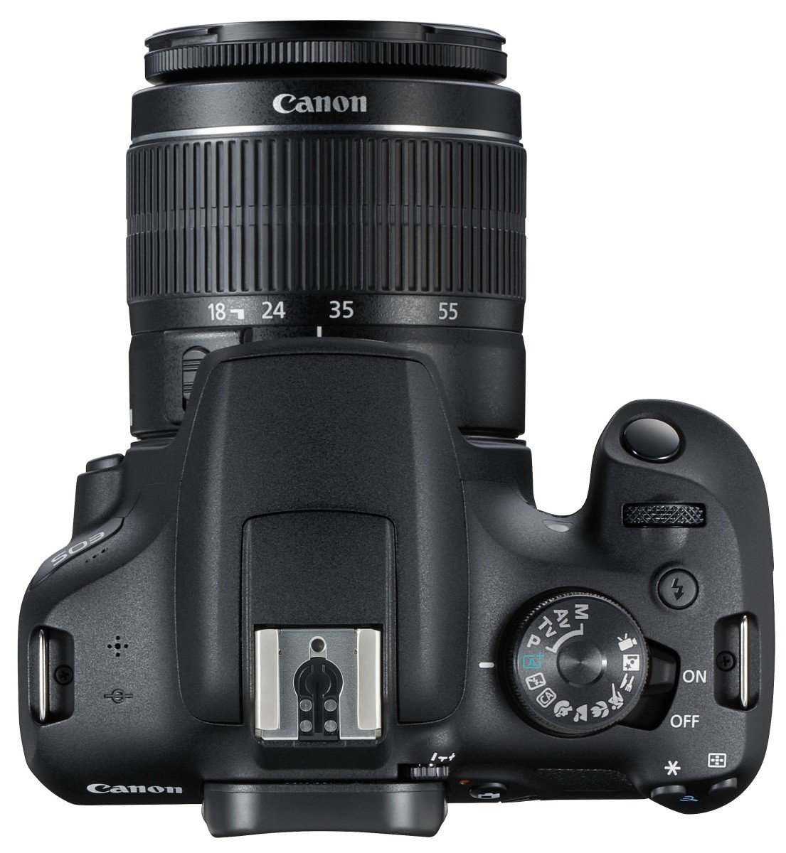 Зеркальный фотоаппарат Canon EOS 2000D (Rebel T7) 25Мп / CMOS / Full HD 30fps / 3Х зум / Wi-Fi / Bluetooth / NFC / Черный + объектив Canon EF-S 18–55 мм f/3.5–5.6 III, фото №4