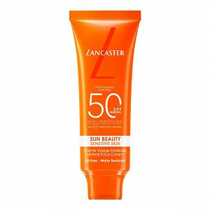 Мінеральний крем для обличчя Lancaster Sun Beauty Sensitive Skin SPF50, 50 мл - Фото 1