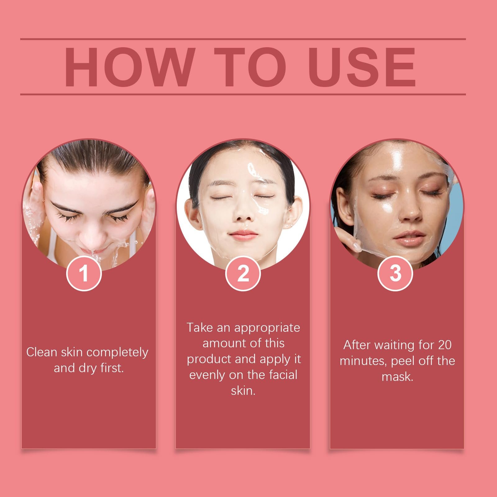 Маска для лица Red Lactose Collagen, 60 г, фото №5