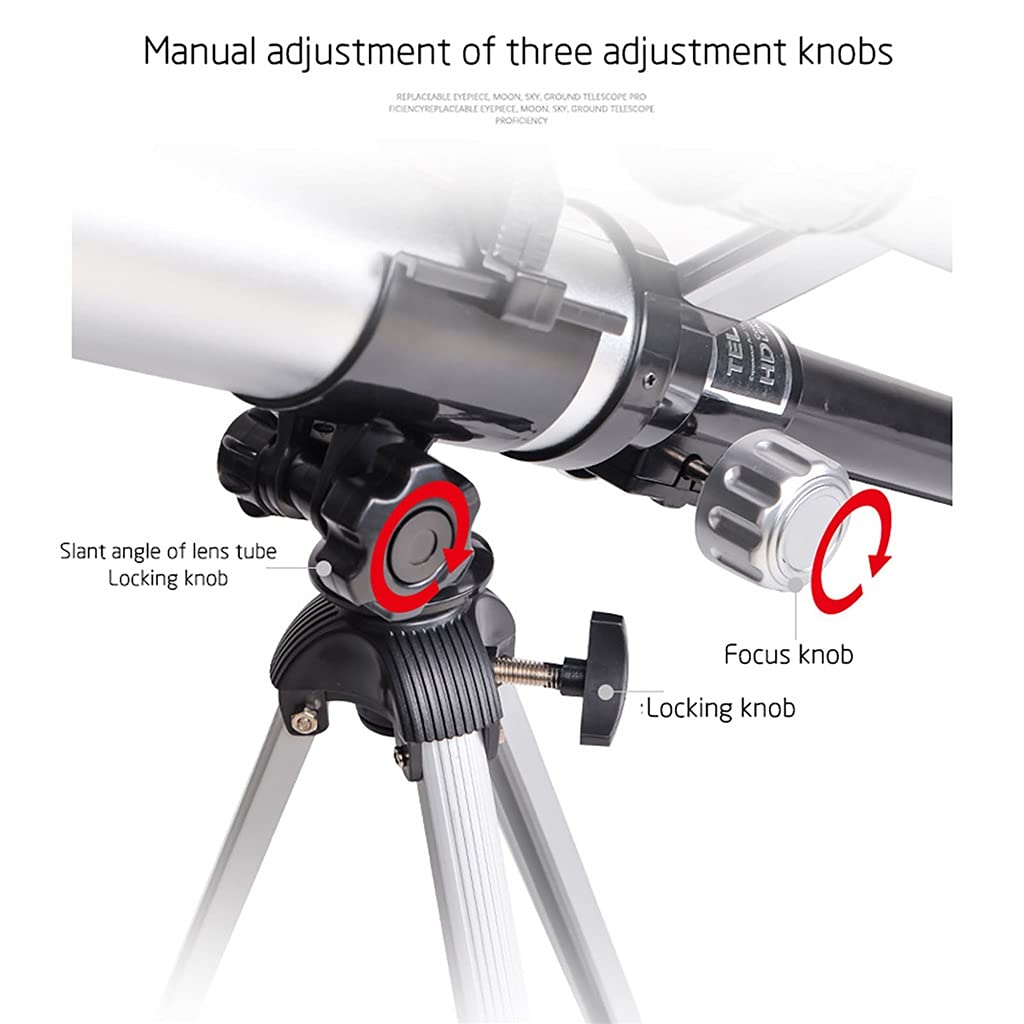 Телескоп Zoom Astronomical Monocular Telescope Зорова труба Space Astronomical Telescope з триногою тримачем телефону, фото №7