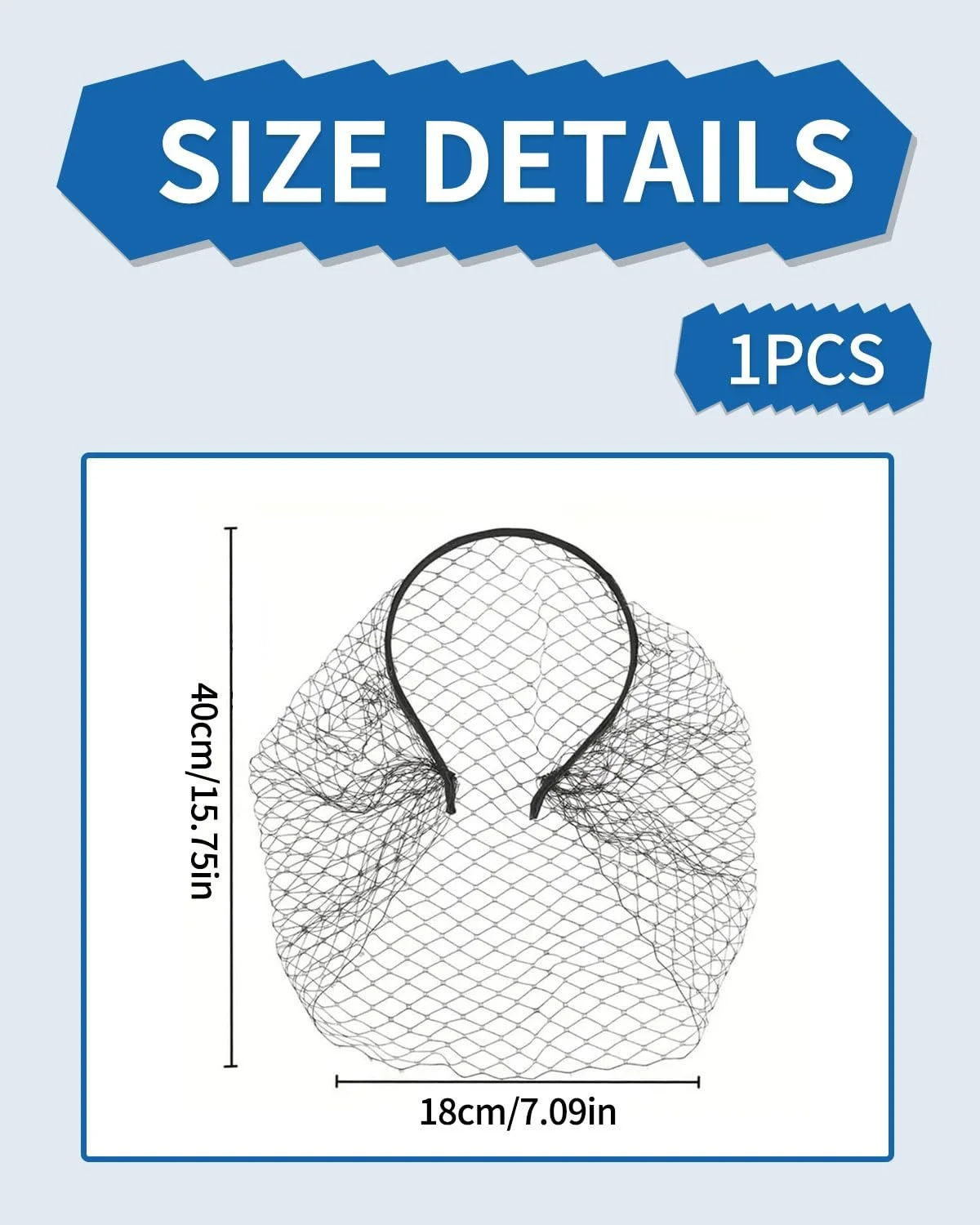 Обруч Черный Сетка, фото №2 Обруч Черный Сетка, фото №2