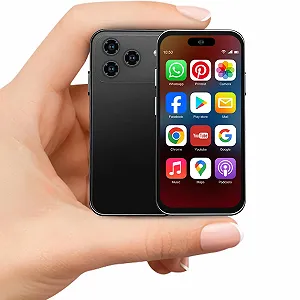 Міні-смартфон 4.0 дюйма HD 3GB+32GB 4G Dual SIM Black - Фото 1