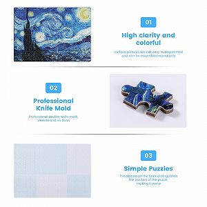 Пазл Starry Night Звездная ночь 1000 элементов 38 x 26 см - Фото 1