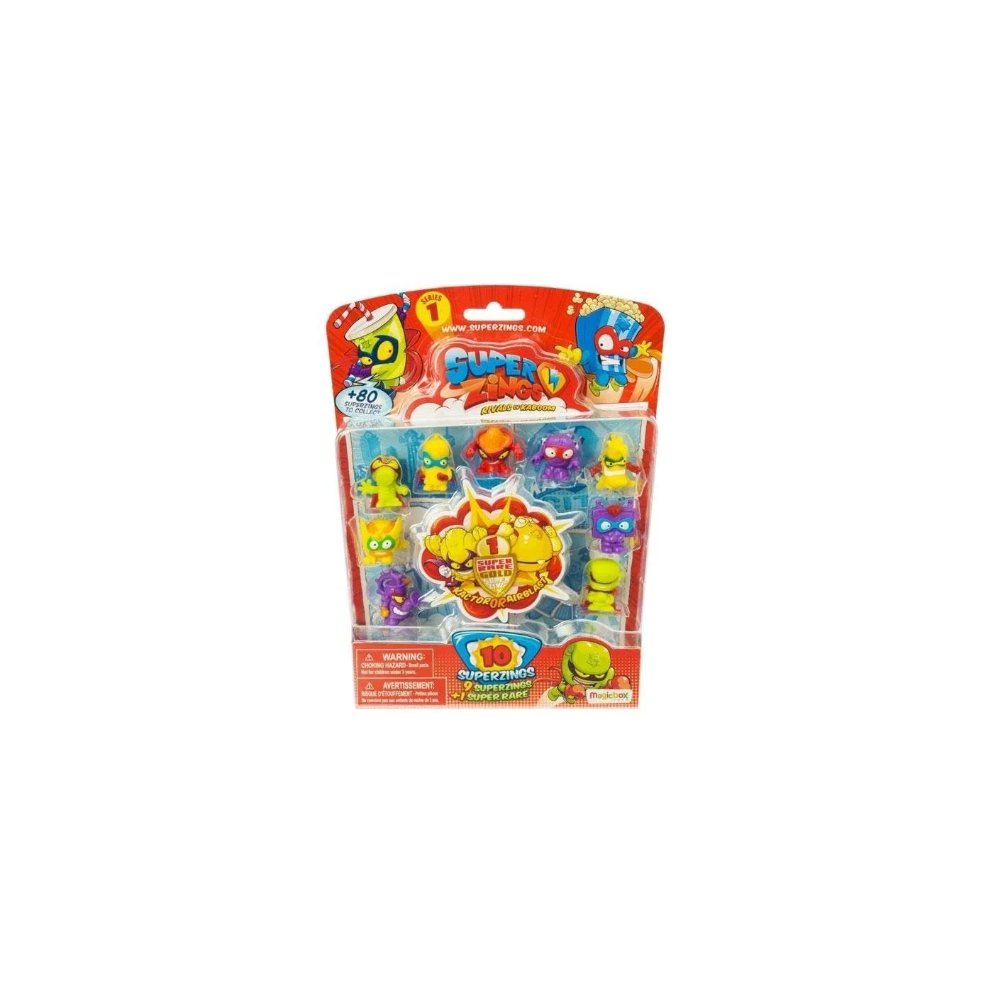 Набір фігурок MagicBox SuperZings Series 1 Rivals of Kaboom 10 шт у блістері, фото №3