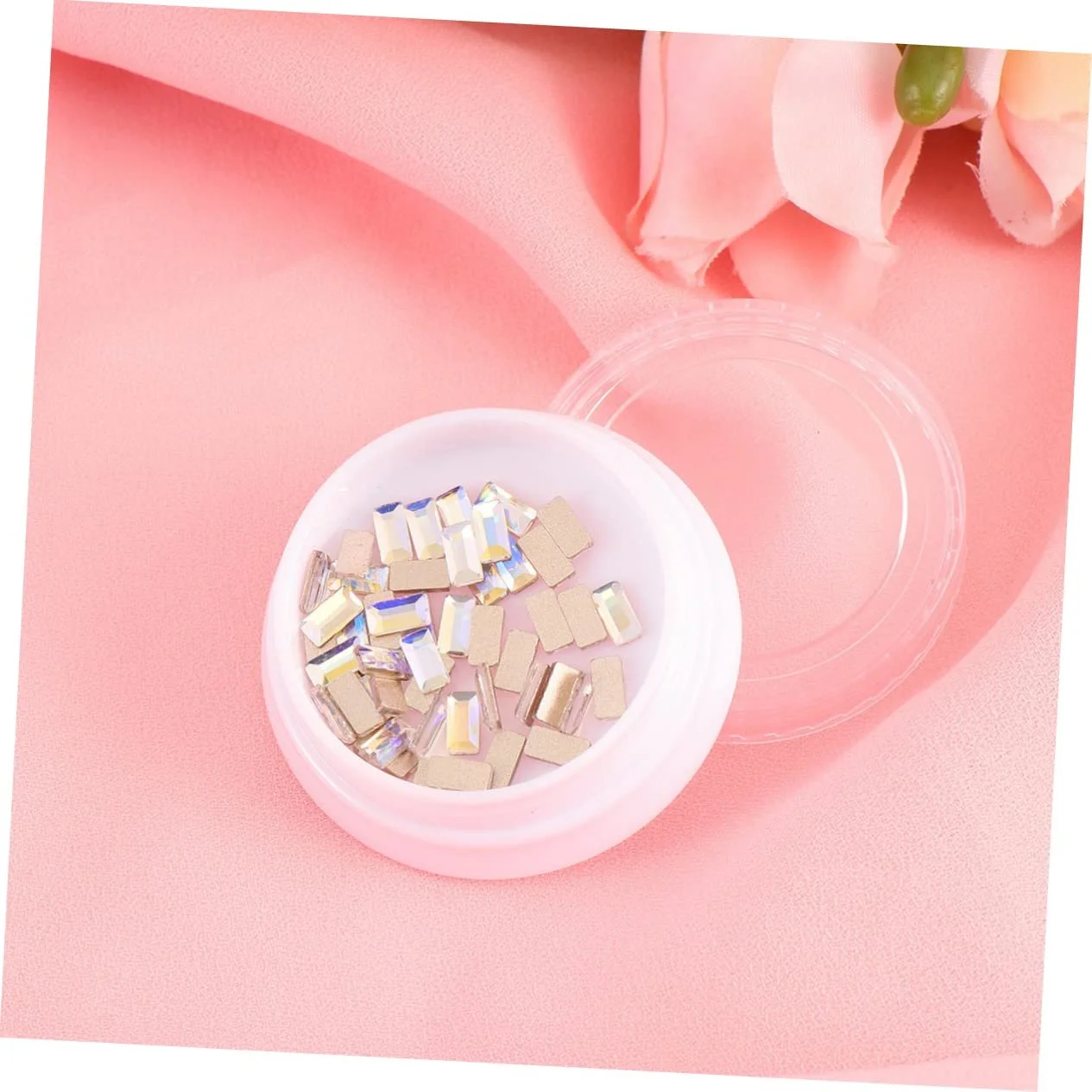 Стразы для ногтей Бриллиантовый декор Мини-цилиндр Повязка на голову Кристаллы для ногтей Стразы для ногтей Украшения для ногтей DIY Аксессуары для ногтей, фото №6