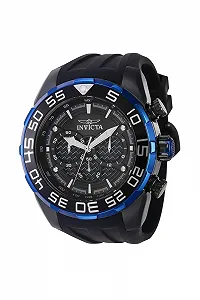 Часы Invicta Pro Diver - Scuba 37715 Мужские - Водонепроницаемые - Аналоговые - Кварцевый механизм - Нержавеющая сталь с Черным циферблатом - 50 мм - Фото 1