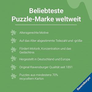 Детский рамочный пазл Ravensburger The Little Dinos 12000856 15 элементов от 3 лет synthetic.ua - Фото 1