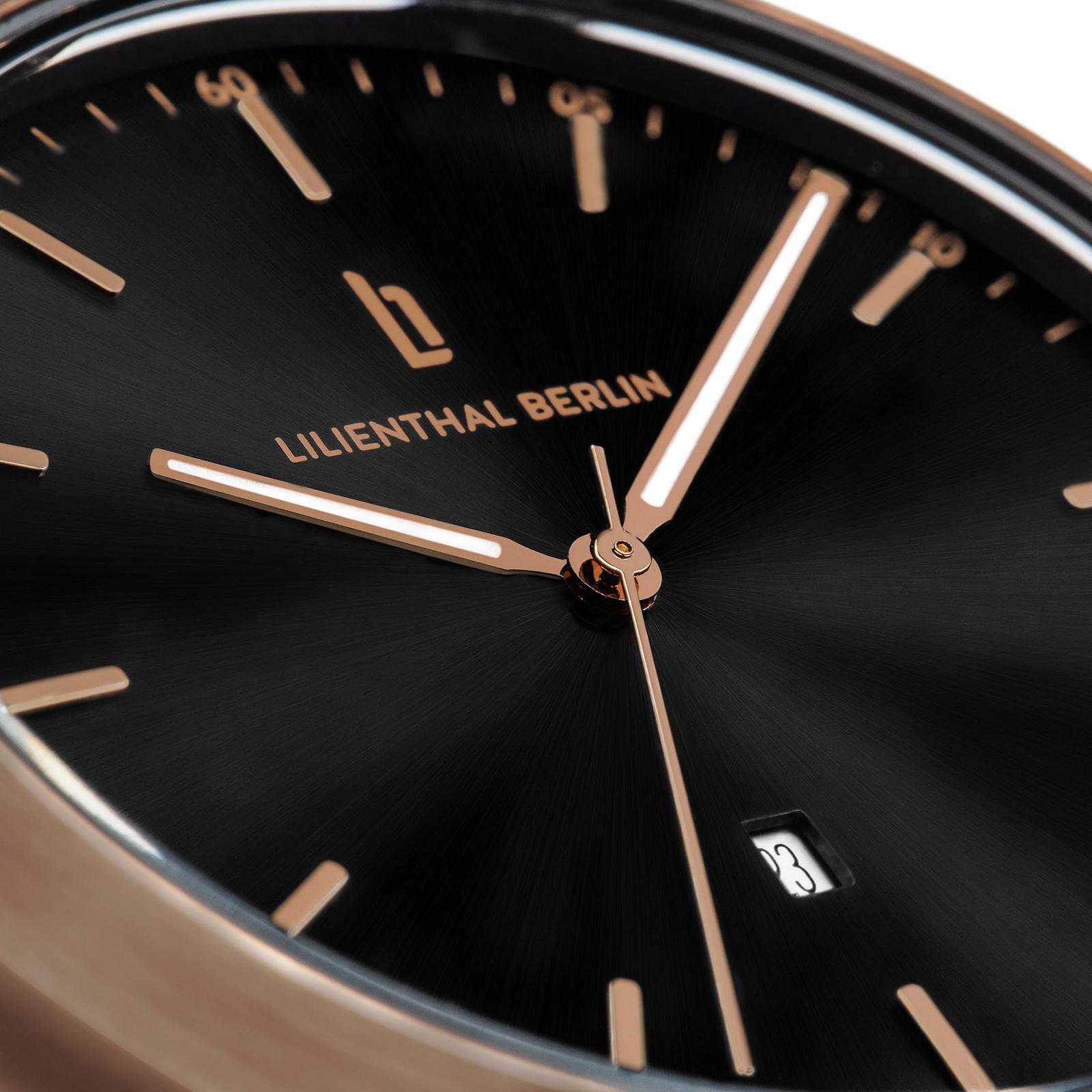 Часы Lilienthal Berlin Huxley Мужские Бронза 316L Нержавеющая сталь Кварцевый 40mm, фото №6