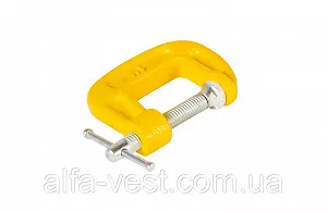 Струбцина столярний тип G 25 мм MASTERTOOL 07-0302 - Фото 1