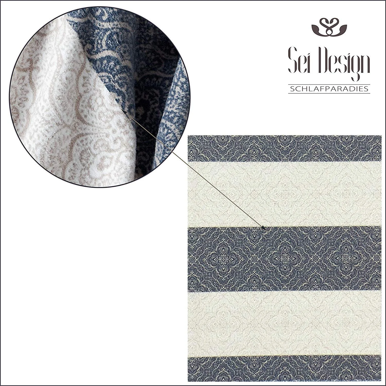 Плед sei Design Касандра картатий, пухнастий та м’який, висока якість виготовлення, 150 x 200 см, фото №6