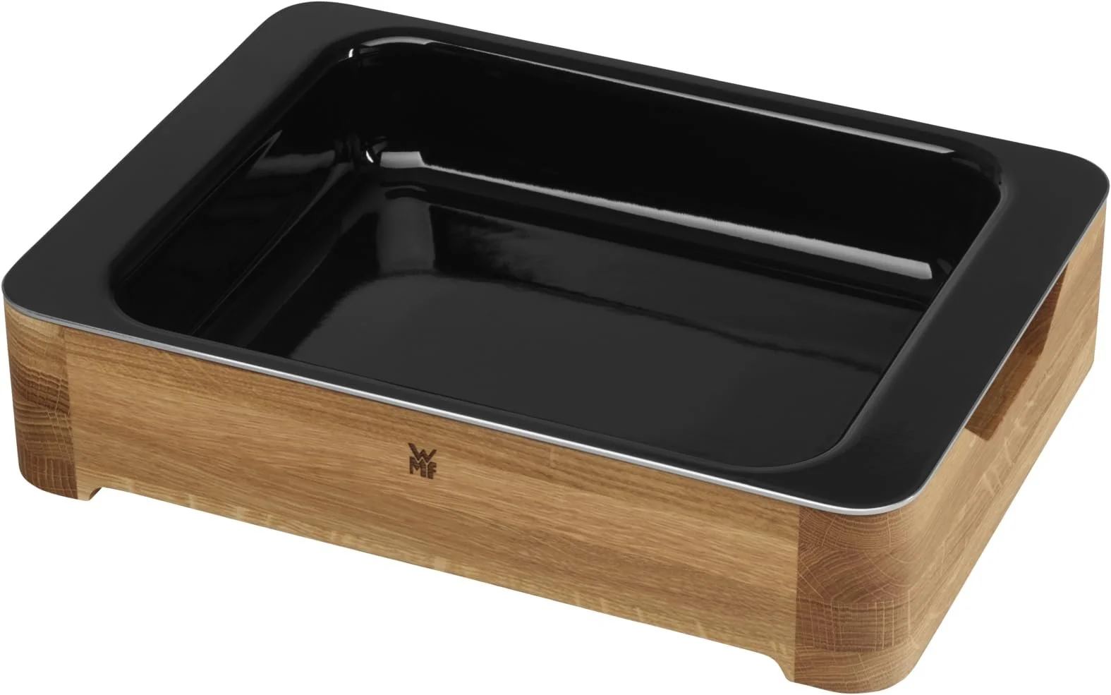 Форма для лазаньи WMF Fusiontec Large 39 x 30 x 9 см высокотехнологичная керамика с подставкой, фото №2