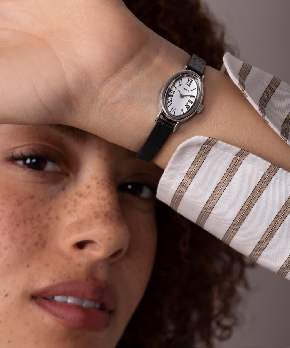 Годинник Timex Cavatina Жіночий Аналоговий Кварцовий, чорний, Ремінець, фото №7