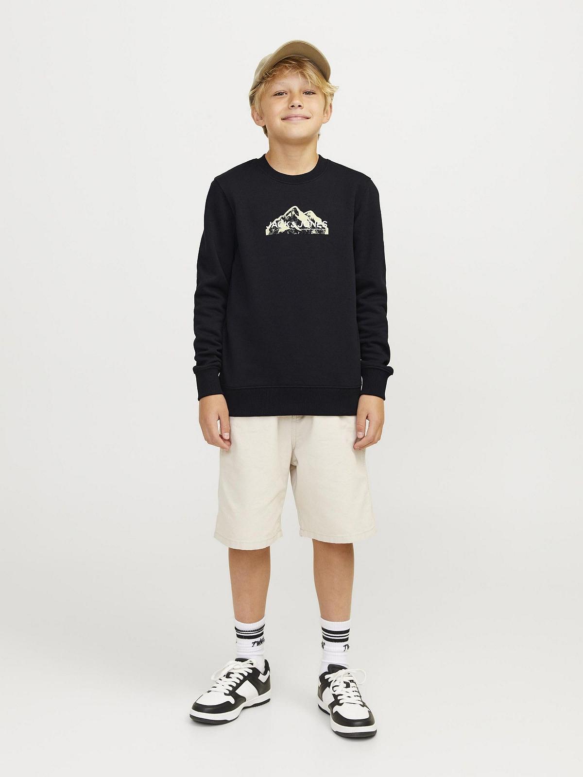 Світшот JACK & JONES Jungen Jcomountain Logo Sweat Crew Neck Sn Mni, фото №4