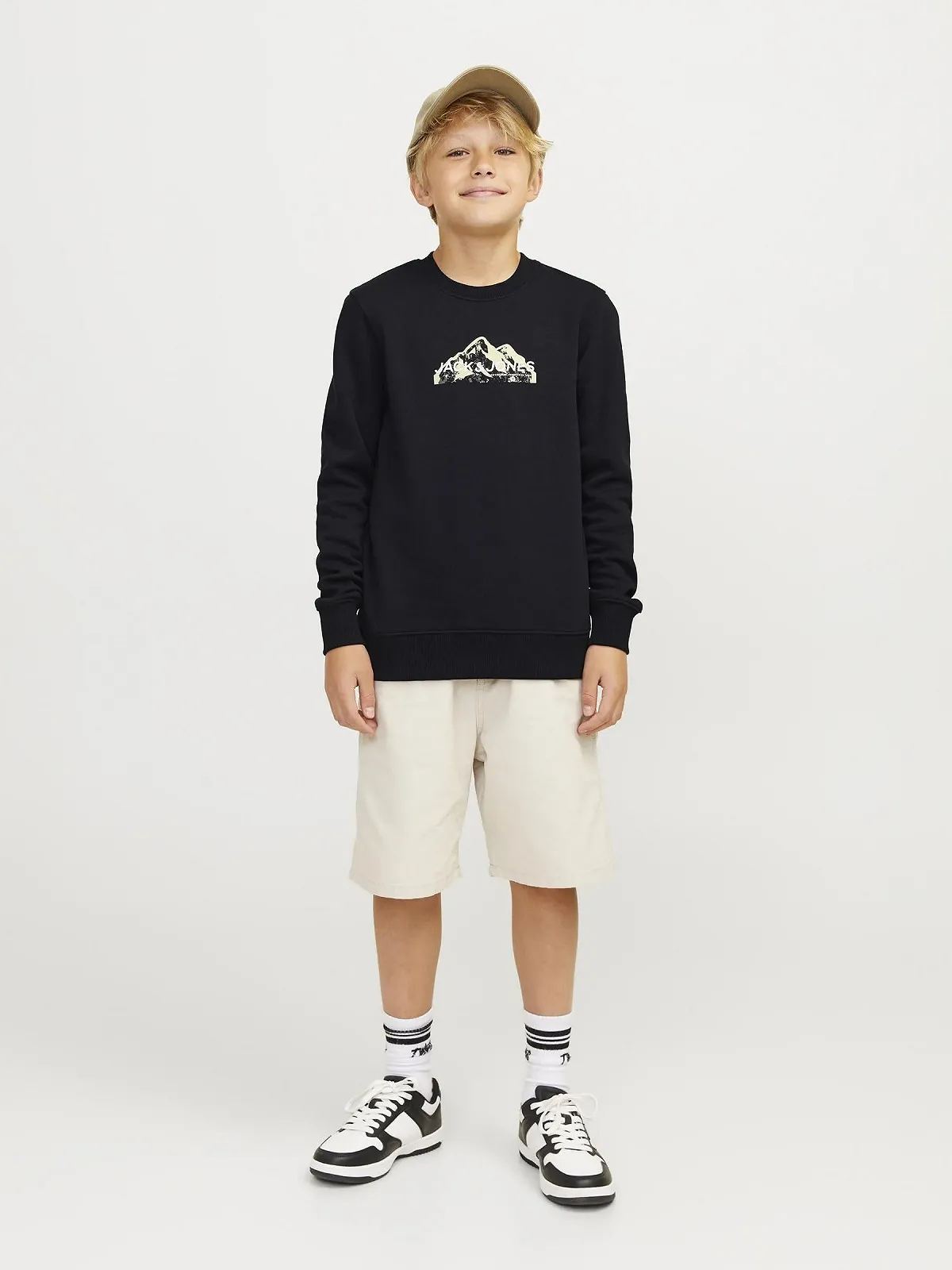 Світшот JACK & JONES Jungen Jcomountain Logo Sweat Crew Neck Sn Mni, фото №4
