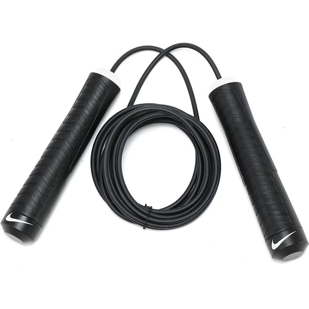 Скакалка Nike Fundamental Speed Rope 2.74 м регульована сіра з рожевим, фото №2 Скакалка Nike Fundamental Speed Rope 2.74 м регульована сіра з рожевим, фото №2