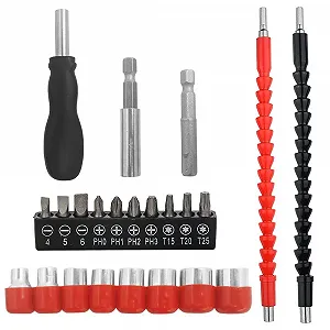 Набор YuCool Magnetic Socket Bit Holder с отверткой 7 штук synthetic.ua - Фото 1