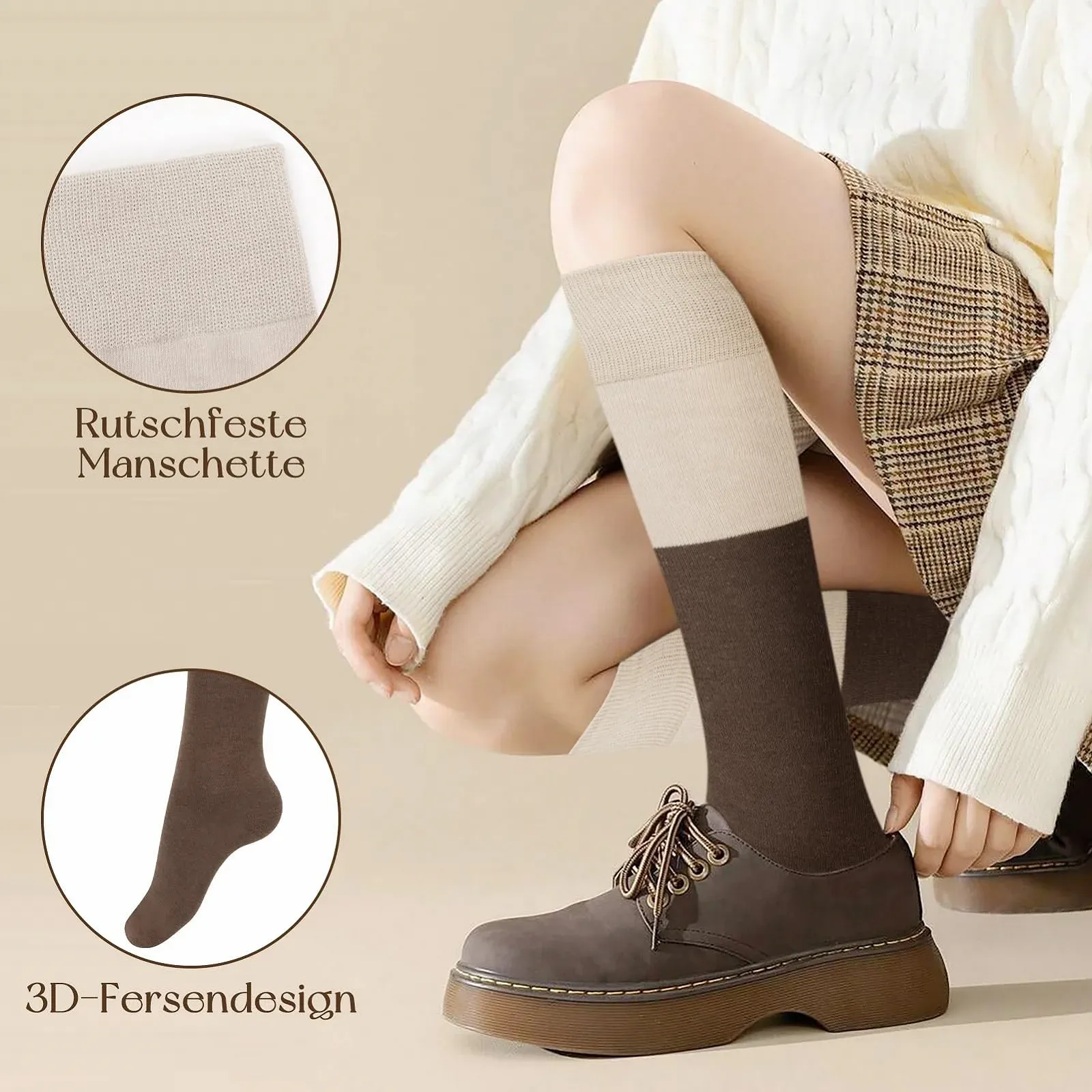 Жіночі гольфи 3 пари, фото №3