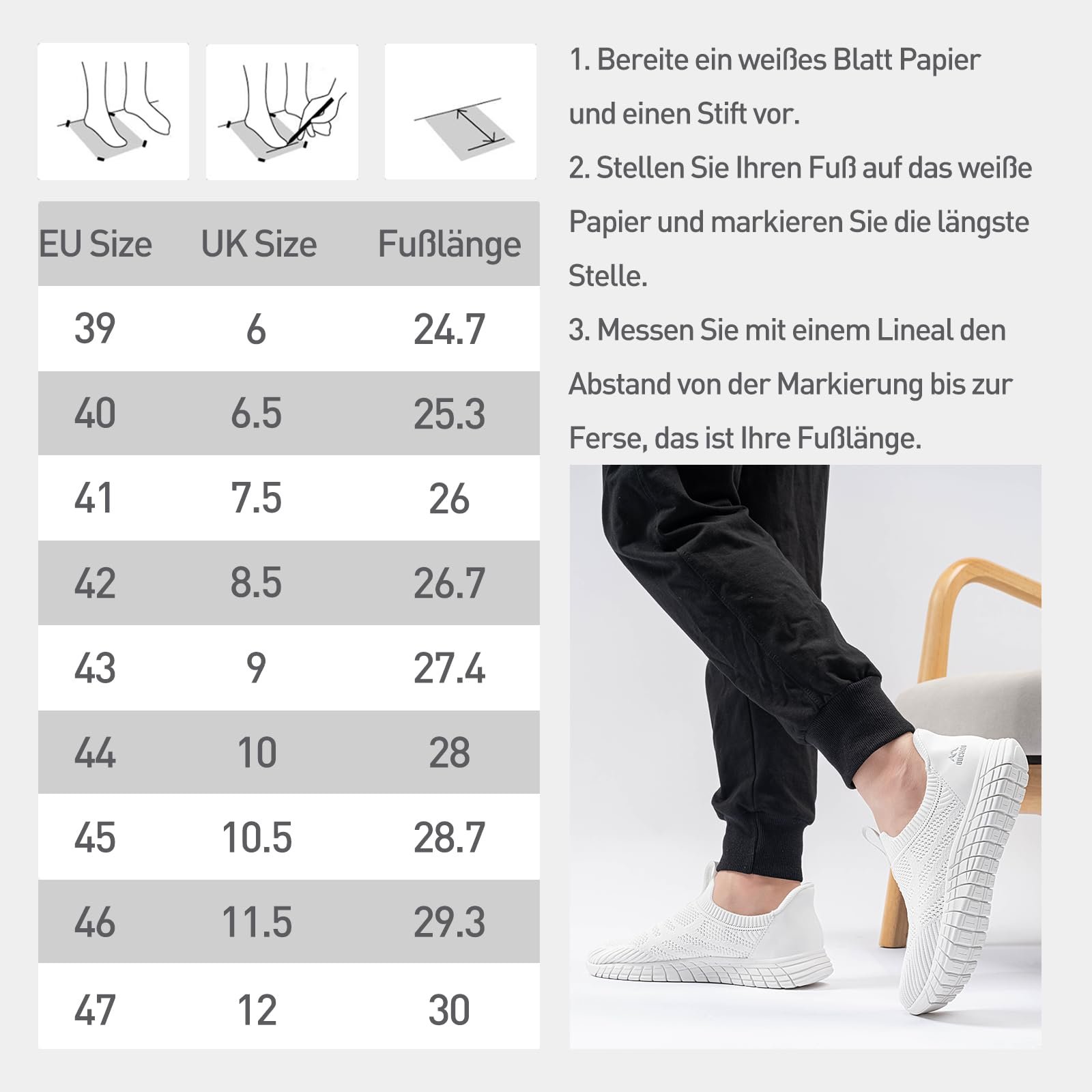 Чоловічі Сліпони Кросівки ODCKOI Без шнурків, фото №6 Чоловічі Сліпони Кросівки ODCKOI Без шнурків, фото №6