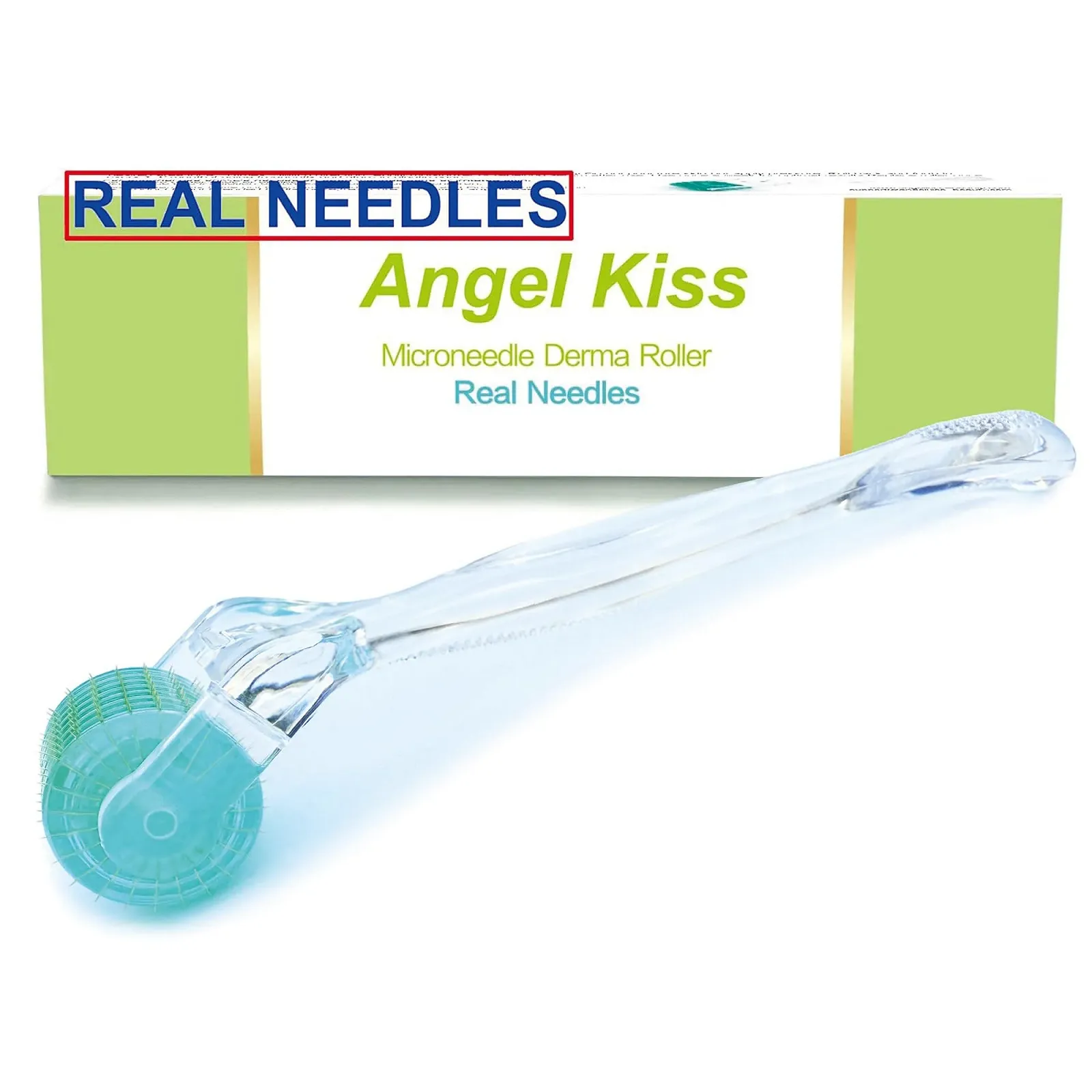 Дермаролер Angel Kiss - 192 Справжні Голки - Мікронідлінг для Дому, фото №1