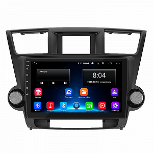 Станна магнітола Lesko 10 Toyota Highlander II U40 2007-2010 2/32Gb/ Wi-Fi Optima (9701-38934) - Фото 1