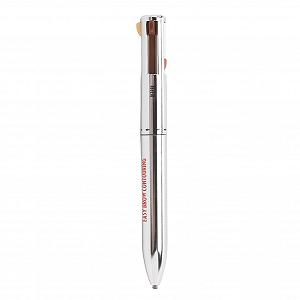 Пензель для брів Portable Professional Waterproof Durable Eyebrow Definition 4-в-1 1# Blonde - Фото 1