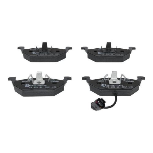 Комплект гальмівних колодок дискового гальма ATE 13.0460-7117.2 для SEAT SKODA VAG, фото №2