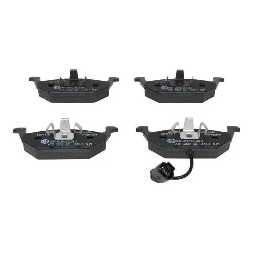 Комплект тормозных колодок дискового тормоза ATE 13.0460-7117.2 для SEAT SKODA VAG, фото №2