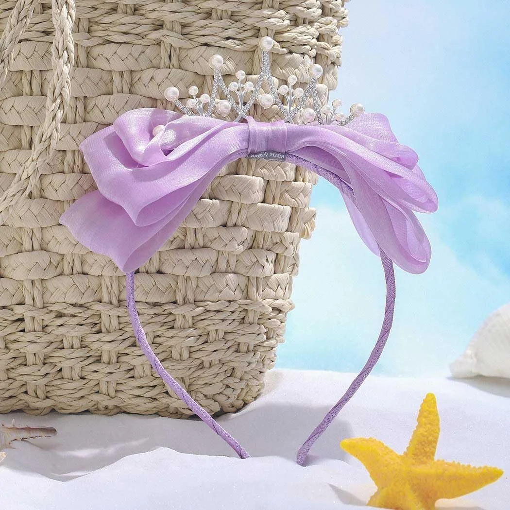 Обруч Принцеса IYOU Кристал Фіалковий, фото №6