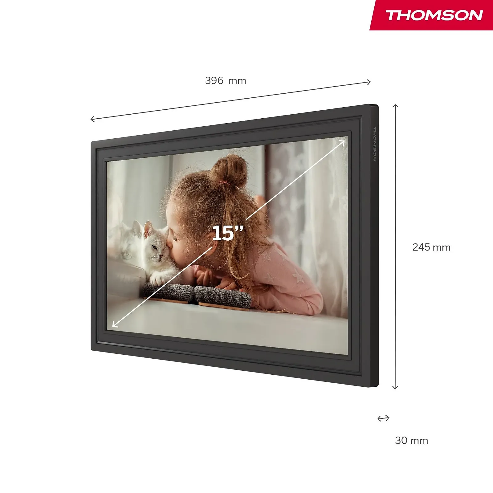 Цифровая фоторамка Thomson 15" 32 ГБ Bundle Fast Charger 22.5 Вт, фото №2 Цифровая фоторамка Thomson 15" 32 ГБ Bundle Fast Charger 22.5 Вт, фото №2