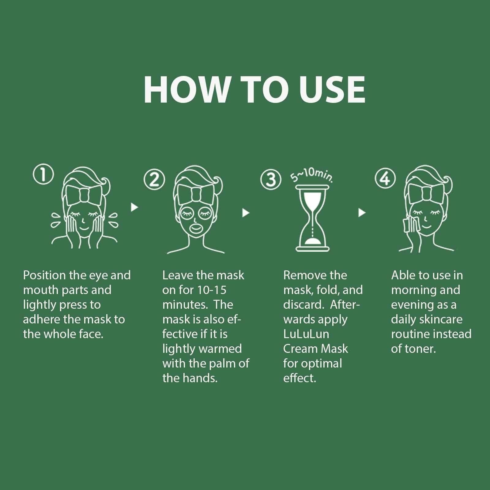 Тканинна маска Lululun Precious Balancing Зволожуюча (7 шт), фото №9