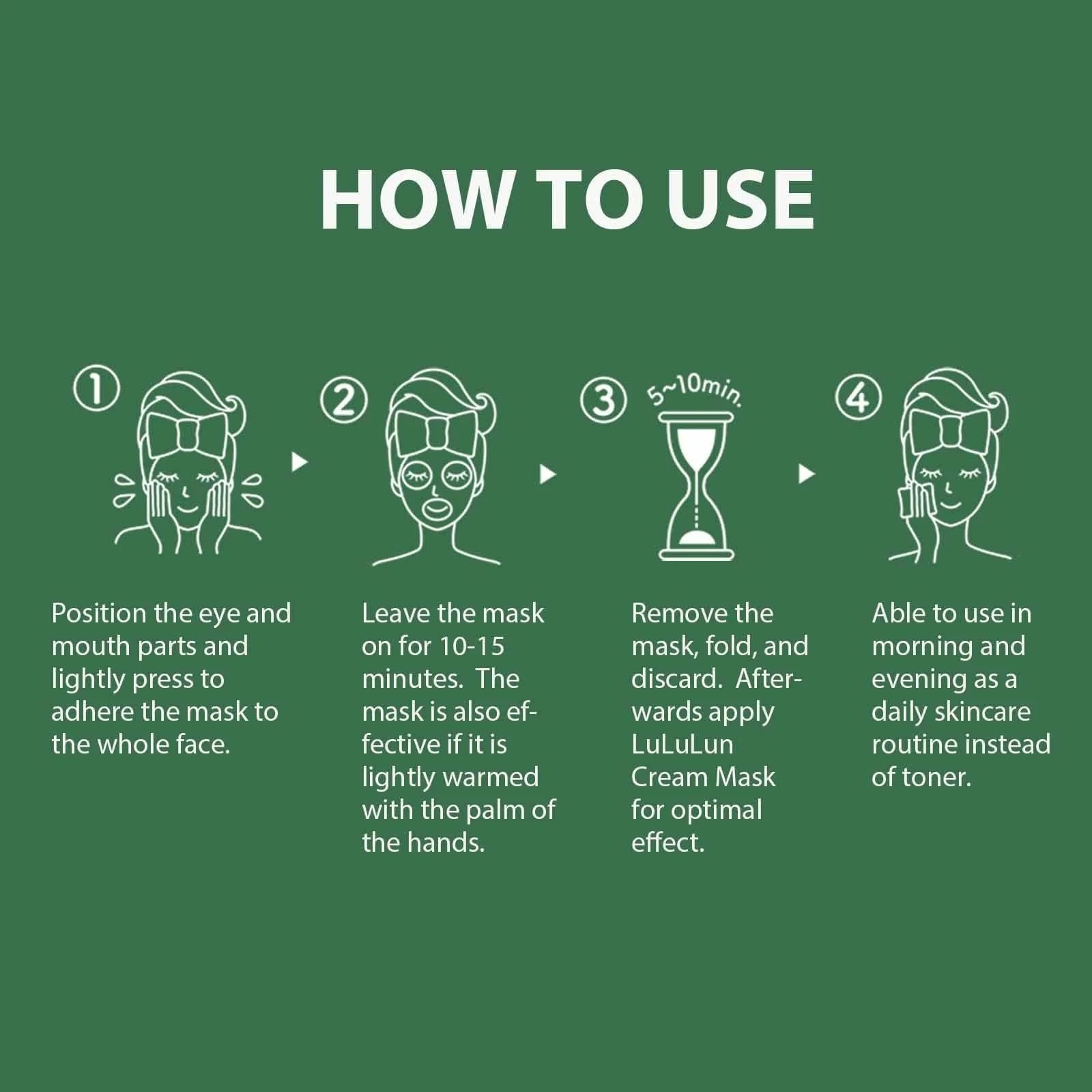 Тканевая маска Lululun Precious Balancing Увлажняющая маска для лица для женщин - Без спирта, без отдушек - Японский уход за кожей для ежедневного использования (7 шт), фото №9